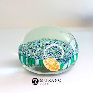 Pisapapeles Murano Millefiori Vintage