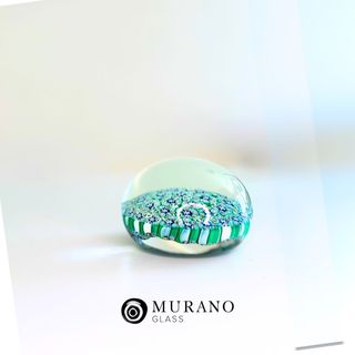 Pisapapeles Murano Millefiori Vintage
