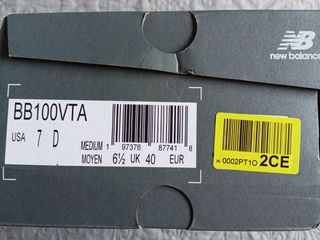Zapatillas New Balance BB100 talla 40