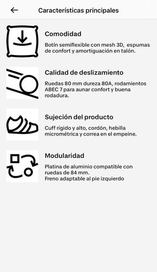 Patines Línea Oxelo Roller
Fitness FIT500 Negro