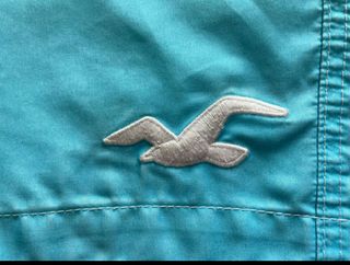 Bañador Hollister azul degradado