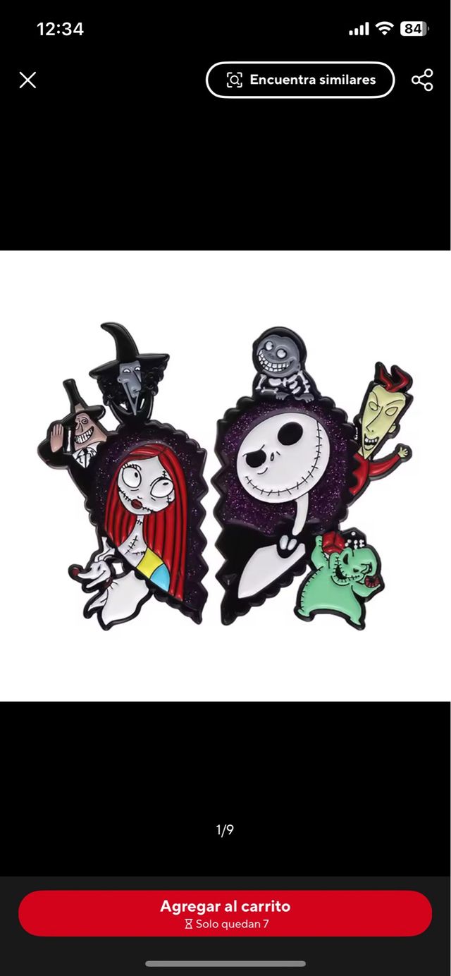 Pins Pesadilla Antes Navidad