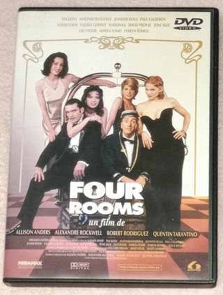 Película DVD: Four Rooms (Madonna, Banderas..)