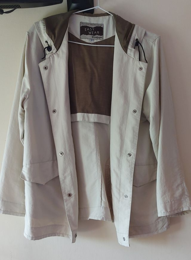 Chaqueta Easy Wear beige Mujer crudo/beige