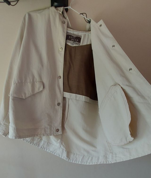 Chaqueta Easy Wear beige Mujer crudo/beige