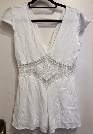 Mono blanco ibicenco - Talla única