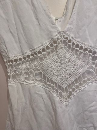 Mono blanco ibicenco - Talla única