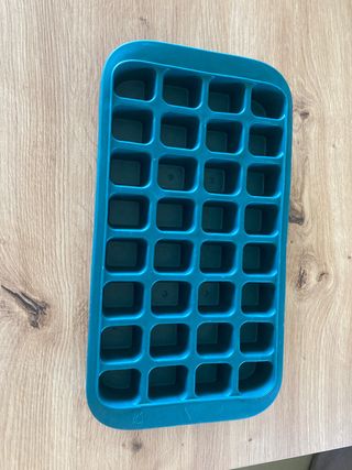 Cubitera silicona 32 cubitos - turquesa