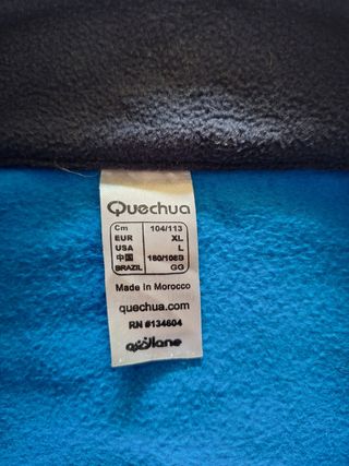 Forro polar Quechua azul