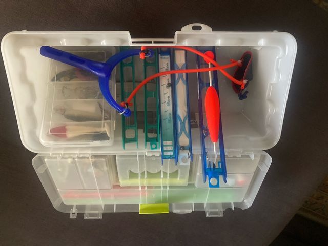 Señuelos pesca - 2 cajas