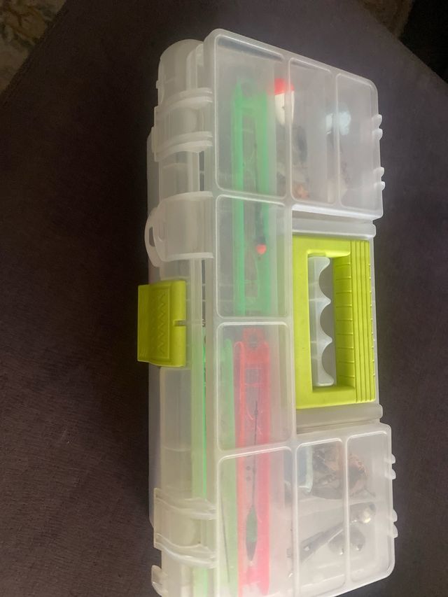 Señuelos pesca - 2 cajas