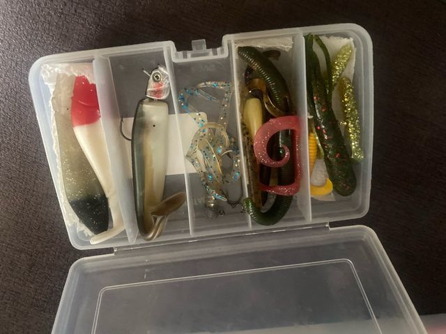 Señuelos pesca - 2 cajas