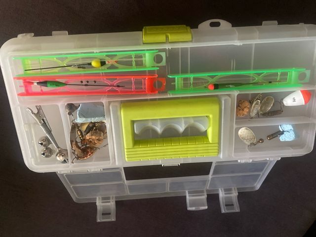 Señuelos pesca - 2 cajas