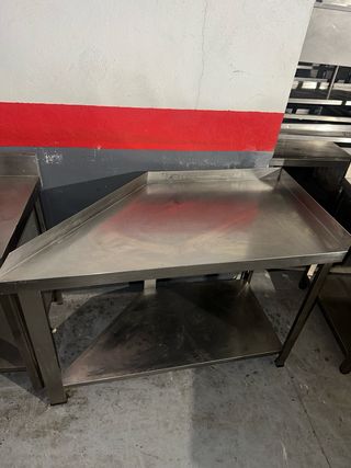 Mesa acero inoxidable 1,27x0,60x85 !!! LIQUIDACION