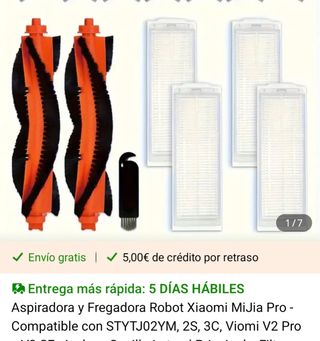 Recambios Xiaomi MiJia Pro 3C
