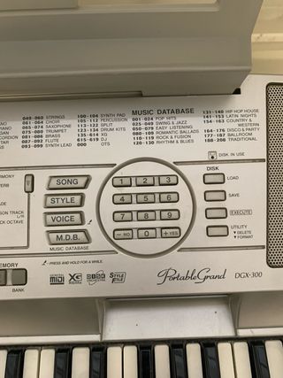 Yamaha DGX-300 Teclado