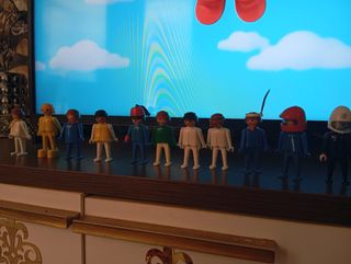 Lote Muñecos Geobra Playmobil 1974
