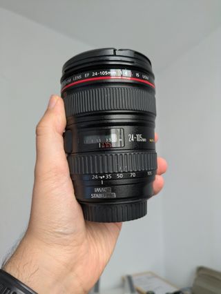Objetivo Canon EF 24-105mm f/4L IS I USM