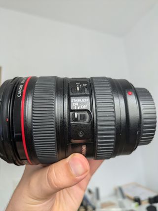 Objetivo Canon EF 24-105mm f/4L IS I USM