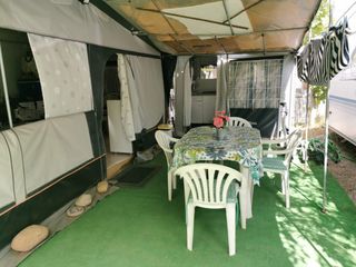 Caravana fija Camping Navarrete. Rioja.NEGOCIABLE