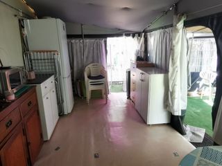 Caravana fija Camping Navarrete. Rioja.NEGOCIABLE