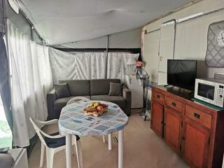 Caravana fija Camping Navarrete. Rioja.NEGOCIABLE