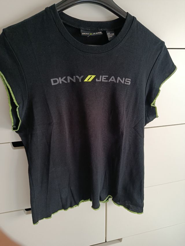 Camiseta DKNY Jeans negra, talla M