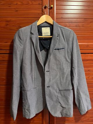 Chaqueta Zara niño gris 