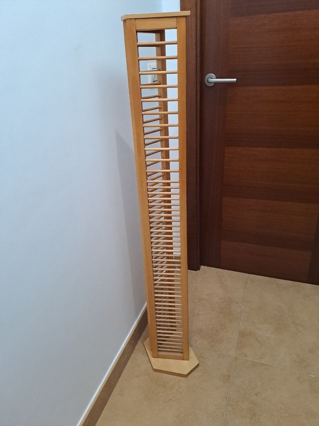Soporte CD's - Madera