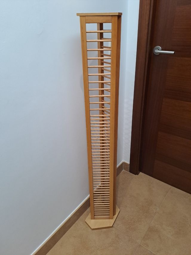 Soporte CD's - Madera