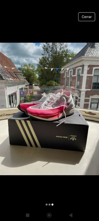 Zapatillas Nike Vaporfly Next%2 blancas y rosas 
