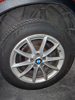 Llantas bmw aluminio de 17 pulgadas + neumaticos
