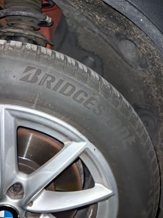 Llantas bmw aluminio de 17 pulgadas + neumaticos