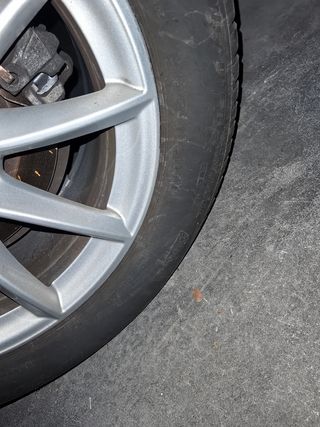 Llantas bmw aluminio de 17 pulgadas + neumaticos