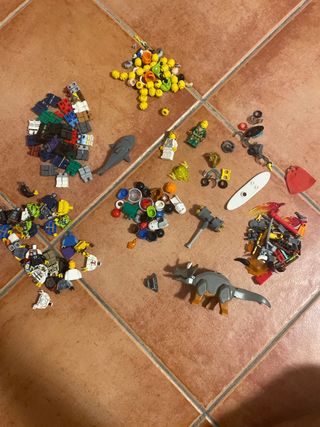 Lego: piezas sueltas
