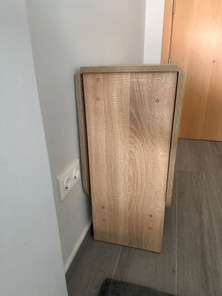 Mesa plegable roble - práctica