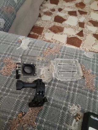 Cámara Rollei negra