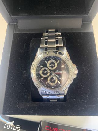 Reloj Lotus Cronografo Hombre Acero
