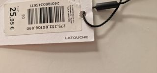 Cinturón Latouche rojo