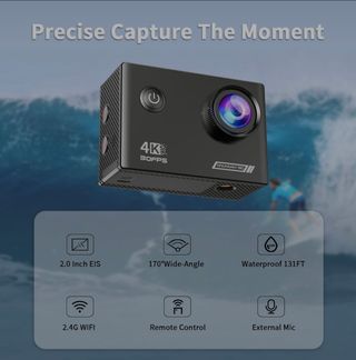 Cámara Deportiva 4K 30fps