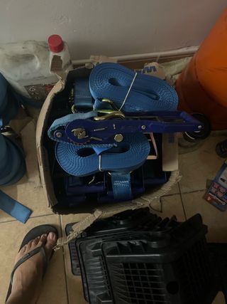 Juego cinchas trincajes + cantonera