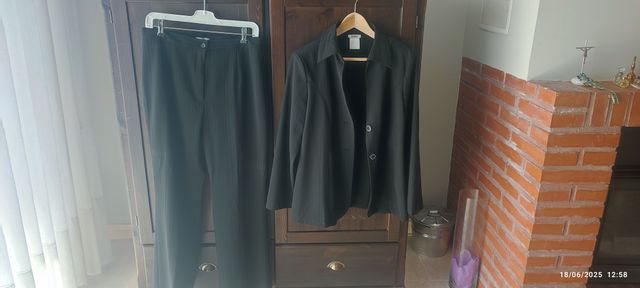 Traje chaqueta negro ZAMAR - L