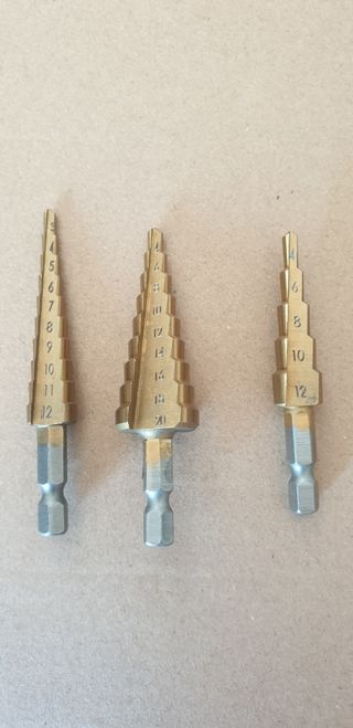 Brocas de paso HSS (3 piezas)