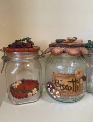 Barattoli cucina rustici decorati (4)