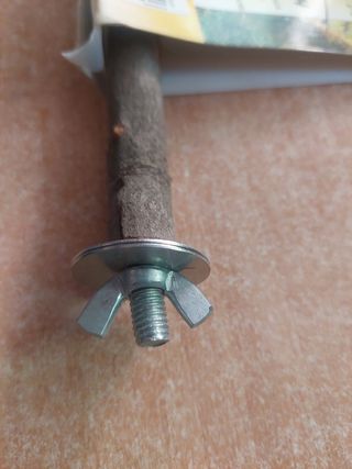 Percha loro - Madera