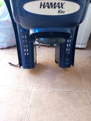 Silla bici niño con casco de Spiderman 