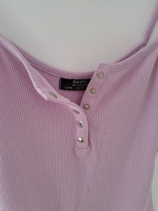 Body Bershka morado talla M
