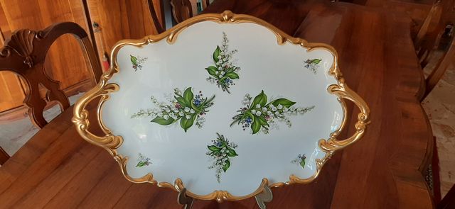 Vassoio Limoges porcellana