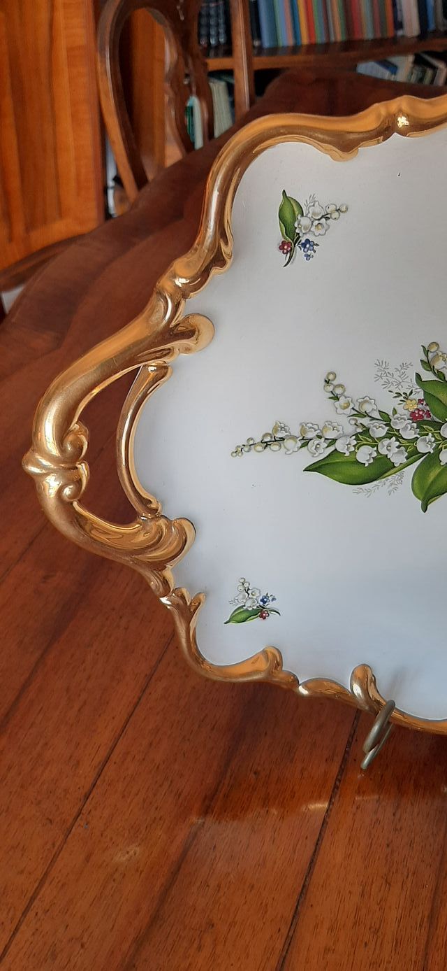 Vassoio Limoges porcellana