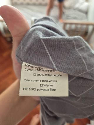 Cojín embarazo / maternidad y funda extra